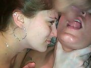 Wife cumsawps her spouses stream with her bbf